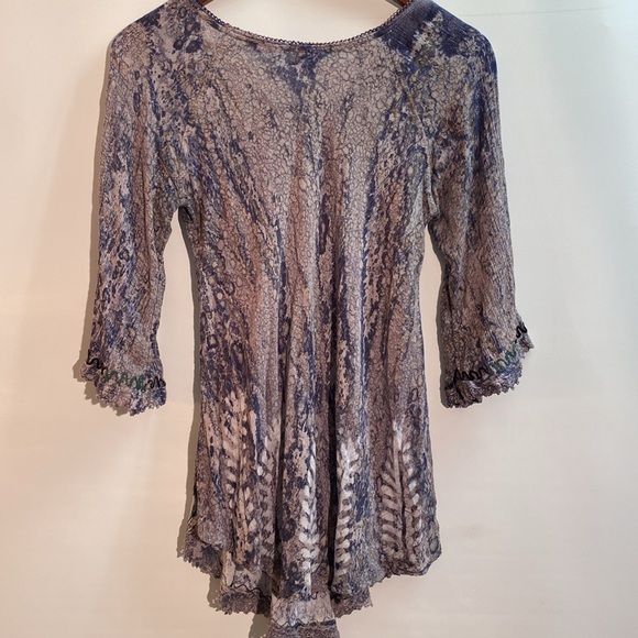 Shoreline Wear - Gorgeous boho tunic top. Size S/M - Picture 2 of 8